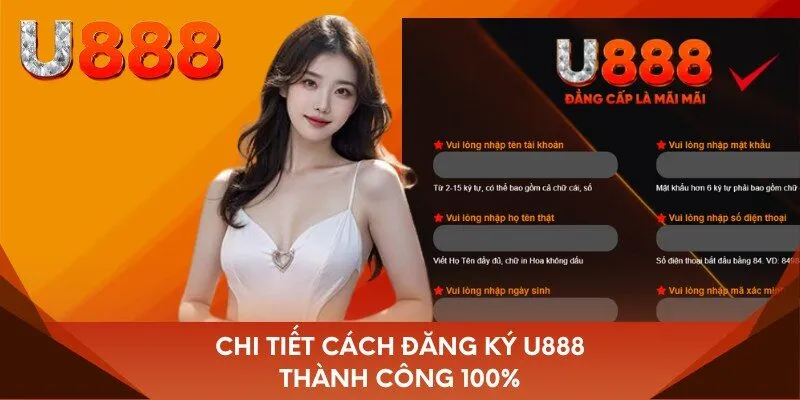 Chi tiết cách đăng ký U888 thành công 100%