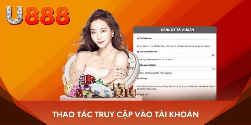 Cách truy cập vào tài khoản 
